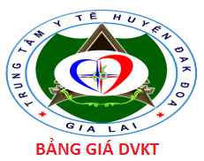 BẢNG GIÁ DỊCH VỤ KHÁM CHỮA BỆNH BHYT TẠI TTYT ĐAK ĐOA THỰC HIỆN THEO NGHỊ QUYẾT 92/NQ-HĐND NGÀY 09/12/2025