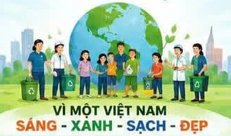 Ngành y tế phát động phong trào toàn dân tham gia bảo vệ môi trường; giảm thiểu phát sinh, phân loại, thu gom, xử lý rác thải vì một Việt Nam sáng - xanh - sạch - đẹp